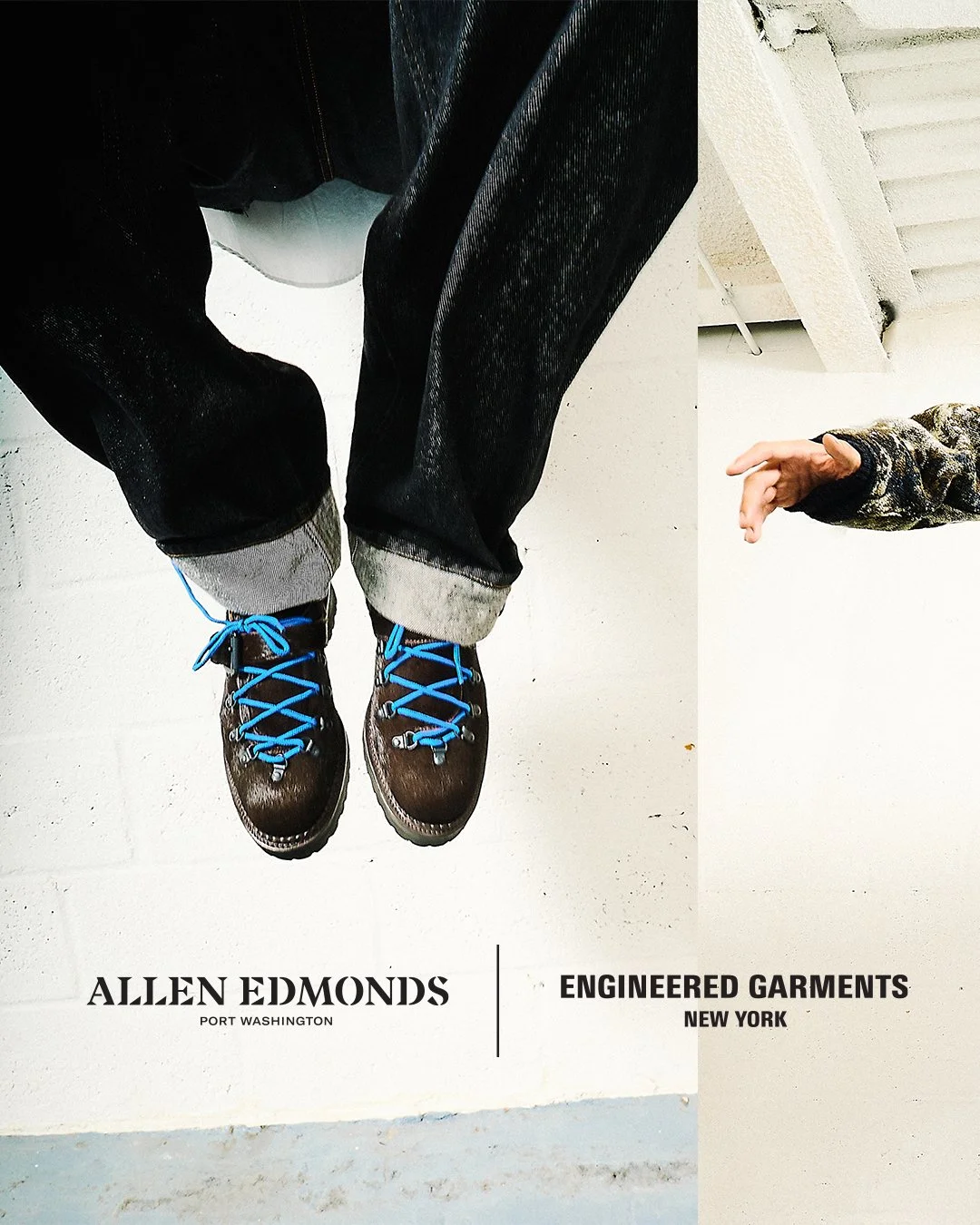 Engineered Garments x Allen Edmonds – Adirondack Low Hiker